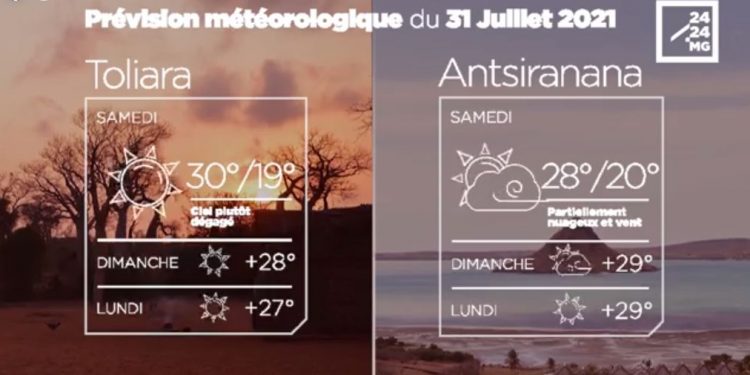 METEO du 31 juillet 2021