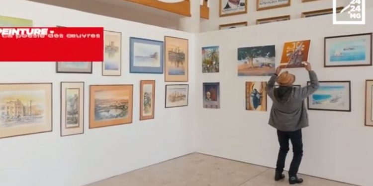 PEINTURE- La poésie des œuvres signées Benjamin