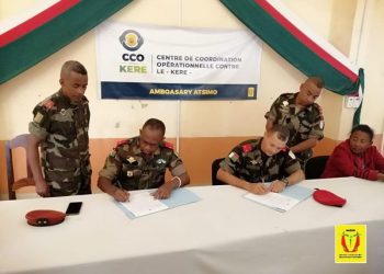 SUD – Le Général de brigade Derandraibe Rakotozafy, nouveau coordonnateur du Centre de commandement de lutte contre le kere prend ses fonctions
