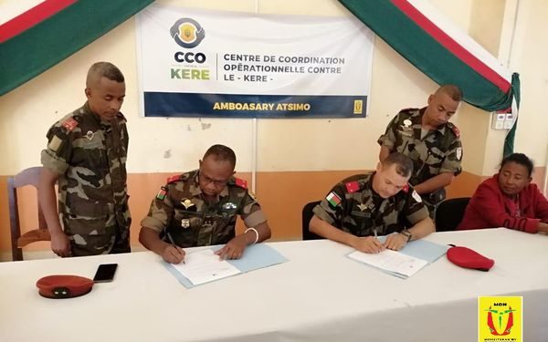 SUD – Le Général de brigade Derandraibe Rakotozafy, nouveau coordonnateur du Centre de commandement de lutte contre le kere prend ses fonctions