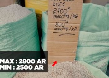 VAROTRA – Manomboka miakatra ihany koa ny vidin&rsquo;ny vary vokatra eto an-toerana