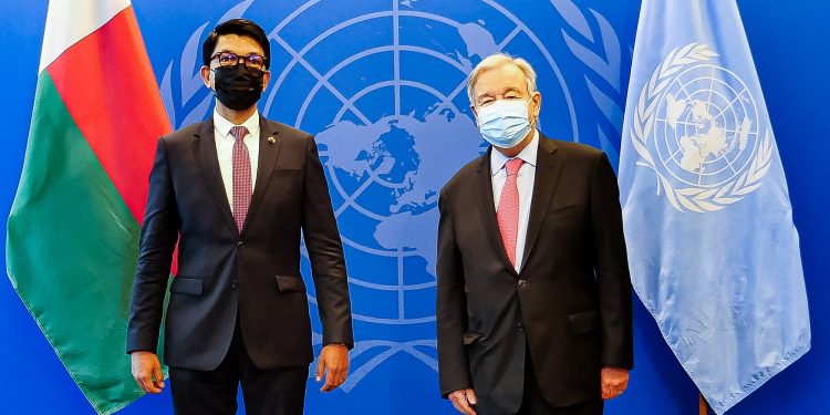 FONCTIONNAIRES INTERNATIONAUX – Andry Rajoelina confie au secrétaire général des Nations unies son souhait de voir plus de Malgaches travaillant au sein de l’ONU