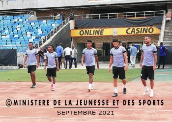 FOOTBALL – Les Barea tâtent le terrain du stade Mkapa Benjamin la veille de leur match contre la Tanzanie