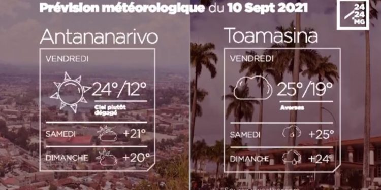 METEO du 10 septembre 2021