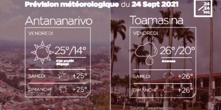 METEO du 24 septembre 2021