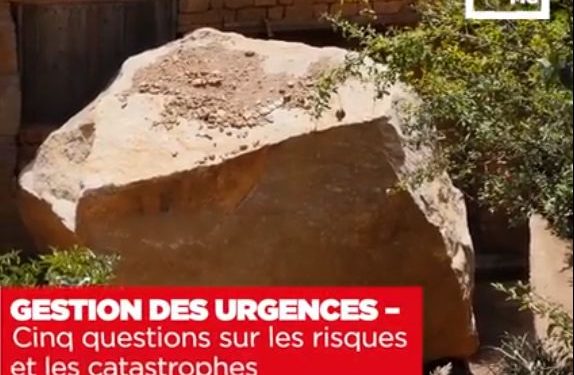 GESTION DES URGENCES – Cinq questions sur les risques et les catastrophes