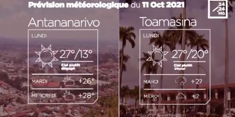 METEO du 11 octobre 2021