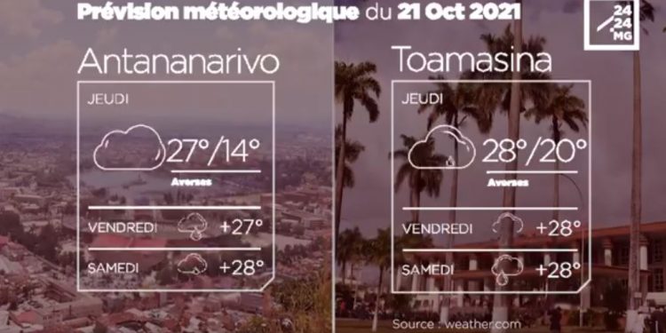 METEO du 21 octobre 2021