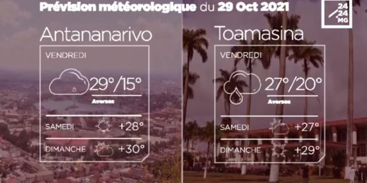 METEO du 29 octobre 2021
