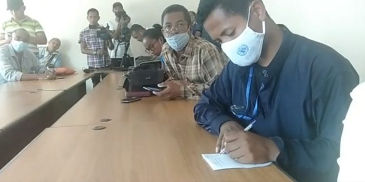 Présentation à la presse de la liste des joueurs retenus pour les 5ème et 6ème journées de la qualification à la Coupe du monde 2022