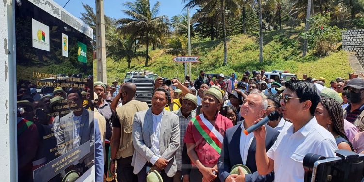 TOLAGNARO – La réhabilitation de la plage Libanona bouclée en avril 2022