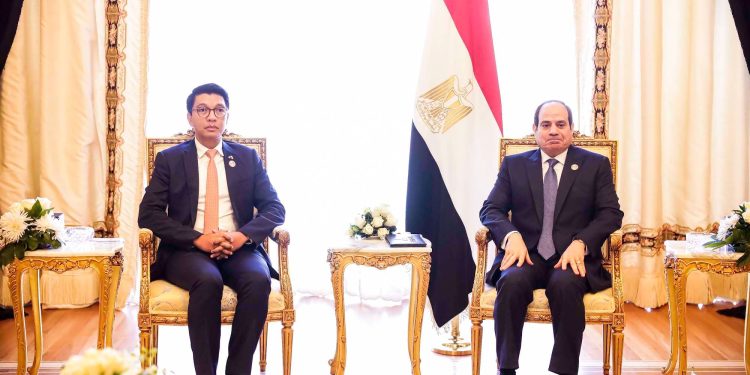 INFRASTRUCTURES – Andry Rajoelina sollicite le soutien du gouvernement égyptien dans la mise en œuvre du projet de construction de l&rsquo;autoroute Antananarivo – Toamasina