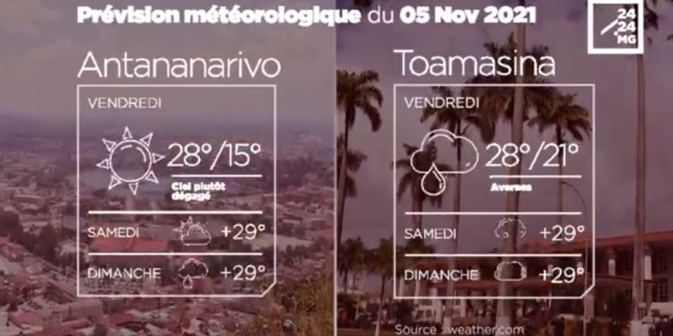 METEO du 05 novembre 2021