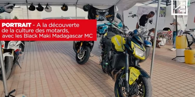PORTRAIT – A la découverte de la culture des motards, avec les Black Maki Madagascar MC