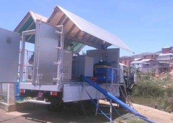 RAVITAILLEMENT – Une station mobile de traitement d&rsquo;eau et cinq camions pour renforcer l&rsquo;approvisionnement en eau de la ville de Fianarantsoa