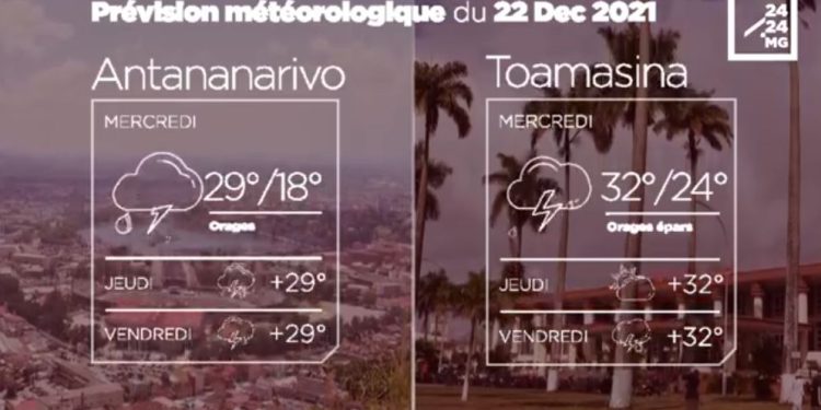 METEO du 22 décembre 2021