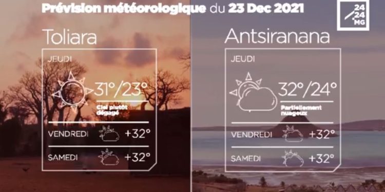 METEO du 23 décembre 2021