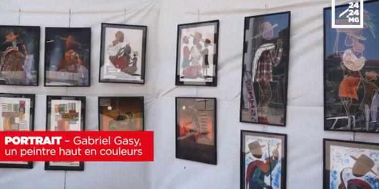 PORTRAIT – Gabriel Gasy, un peintre haut en couleurs