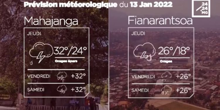 METEO du 13 janvier 2022