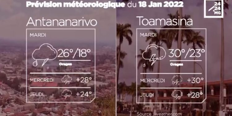 METEO du 18 janvier 2022