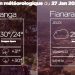 METEO du 27 janvier 2022
