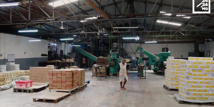 INDUSTRIE – Dans la fabrique de savon de Salama