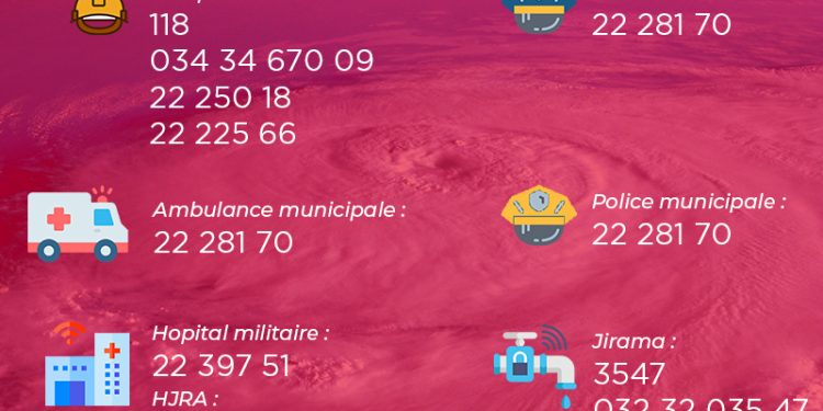 Les contacts d&rsquo;urgence