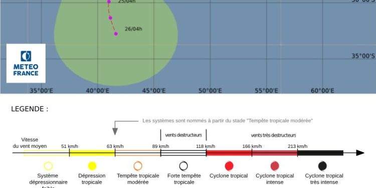 TOETRANDRO – Somary nihena ny herin’i Emnati na dia mbola heverina hikasika an’i Madagasikara amin’ny tanjaka rivodoza mahery vaika ihany aza izy rahampitso talata, hoy Météo France Réunion