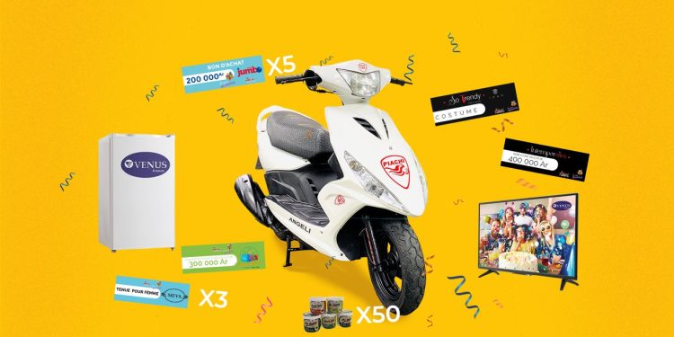 Happy Birthday Akoor&rsquo; – Centre commercial – Digue ! Jouez et gagnez à la grande tombola du 4 au 20 mars