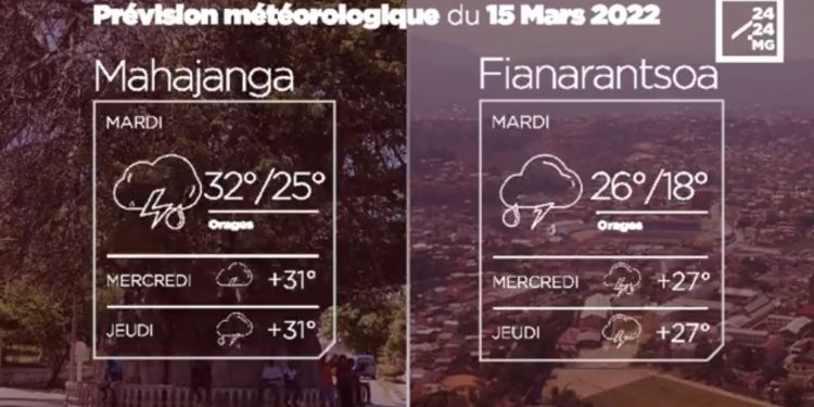 METEO du 15 mars 2022