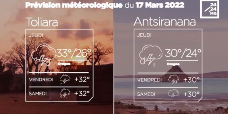 METEO du 17 mars 2022