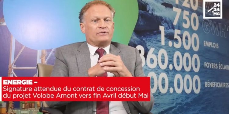ENERGIE – Signature attendue du contrat de concession du projet Volobe Amont vers fin Avril début Mai