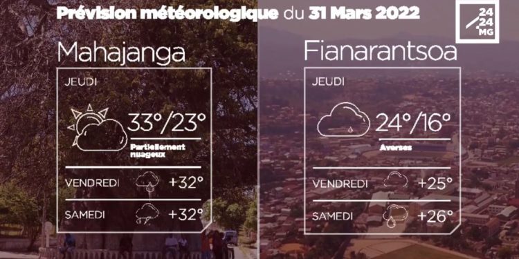 METEO du 31 mars 2022