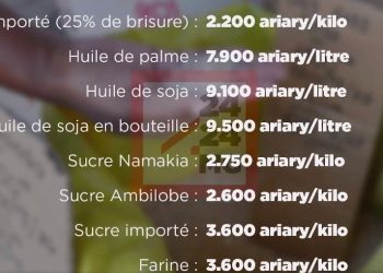 VAOVAO – MINUTE FLASH 05 APRILY 2022