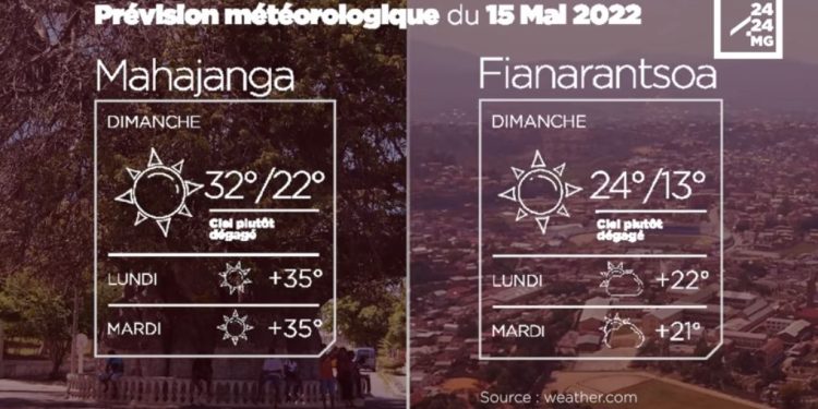 METEO du 15 mai 2022