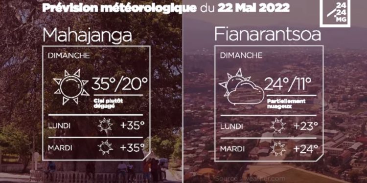 METEO du 22 mai 2022