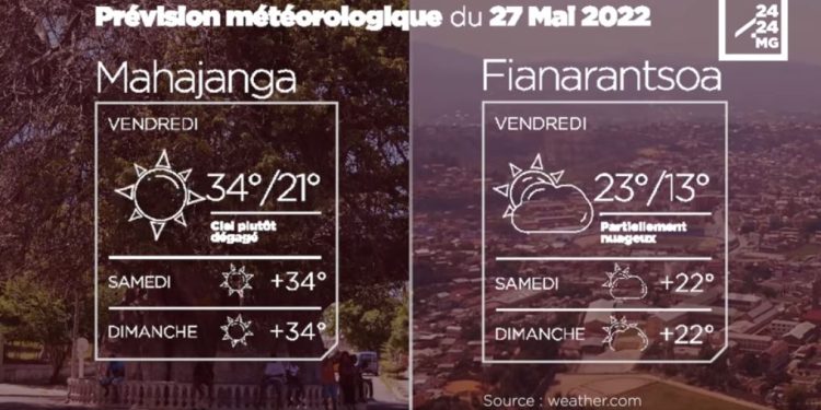 METEO du 27 mai 2022