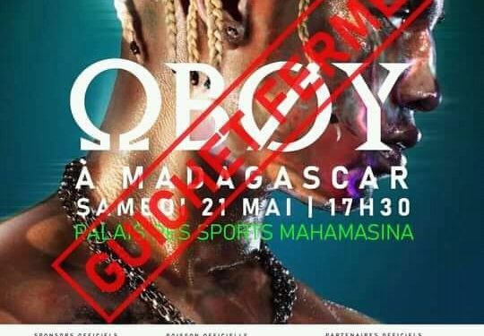 MUSIQUE – Le Palais des Sports de Mahamasina affiche complet pour le concert du rappeur Oboy