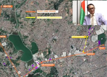 TRANSPORT PAR CABLE – Les gares respectives du train urbain et de la ligne orange du téléphérique placées au même endroit à la gare de Soarano, la ligne orange ne passera plus au-dessus de l’Esca