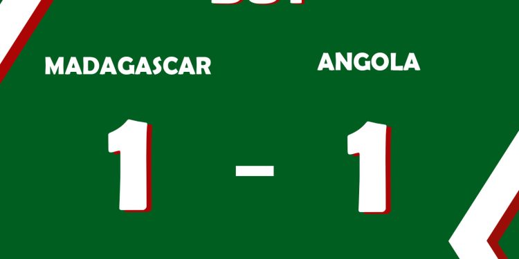 Egalisation de l&rsquo;Angola. Gelson (42&prime;)