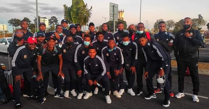 FOOTBALL – Arrivée des joueurs du Club M U23 mauriciens adversaire des Barea U23 pour des matchs amicaux des 9 et 12 Juin