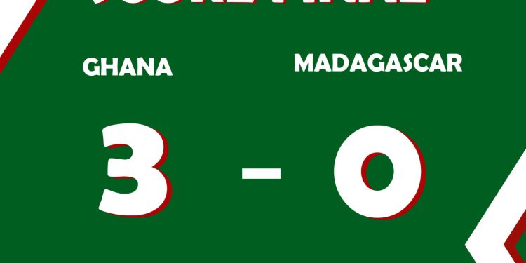 Fin du match à Cape Coast. Le Ghana s&rsquo;impose 3 buts à 0.