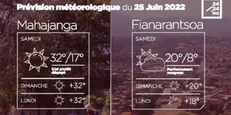 METEO du 25 juin 2022