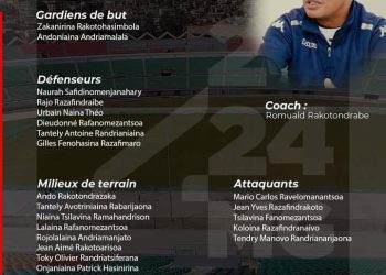 FOOTBALL – Eddy Bastia et Chrétien Andriamifehy écartés, Zakanirina « Nina » Rakotoasimbola revient parmi les Barea locaux qui vont prendre part à la qualification pour le CHAN 2023