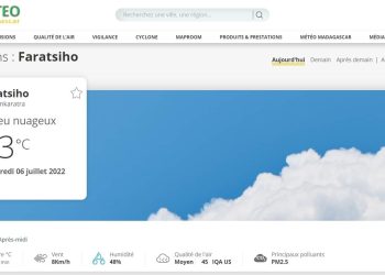 METEO – Des températures négatives dans le Vakinakaratra, du givre observé aux alentours de Faratsiho