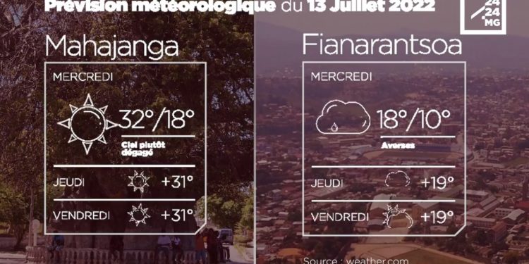 METEO du 13 juillet 2022