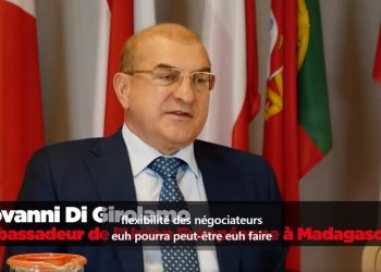 GIOVANNI DI GIROLAMO, AMBASSADEUR DE L’UNION EUROPEENNE – « Ce n’est pas un ambassadeur ou même un groupe de collaborateurs capables qui va résoudre tous les problèmes »