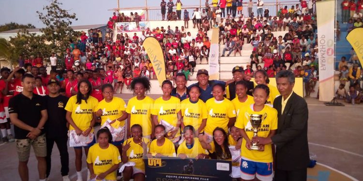 BASKETBALL – MB2ALL chez les filles et ACMB Atsinanana chez les garçons sacrés champions de Madagascar U14.