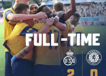 FOOTBALL – Loïc Lapoussin et l’Union Saint-Gilloise prennent une option pour la qualification au match des barrages de la ligue des champions en battant le Glasgow Rangers 2 à 0