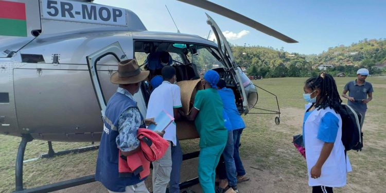 IKONGO – Neuf blessés graves à évacuer par hélicoptère vers Ifanadiana, le ravitaillement en médicaments d’Ikongo effectué.